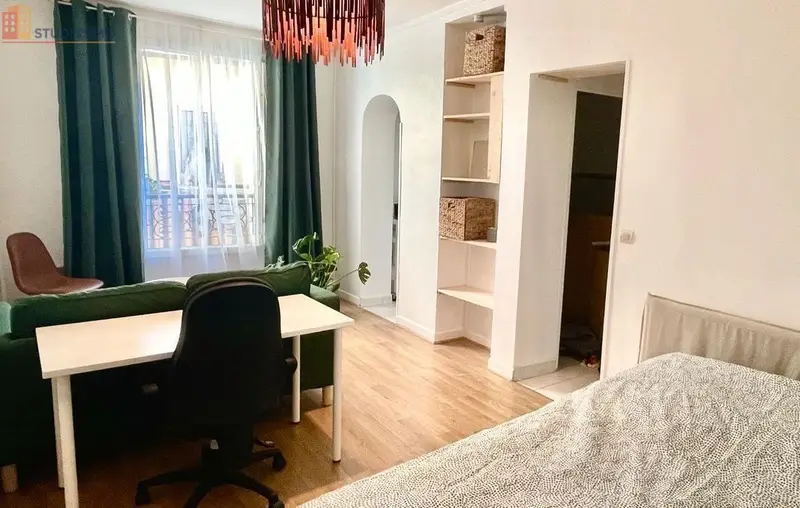 Studio 24m² Paris 17e Batignolles - Meublé, grand espace - Photo 2