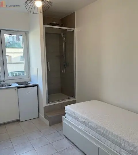 Studio 12m² Paris 17e - Meublé, excellent état - Photo 2