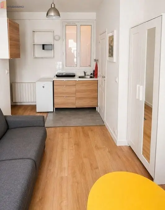 Studio meublé 19m² Paris 19e - Refait à neuf, Canal de l’Ourcq - Photo 2