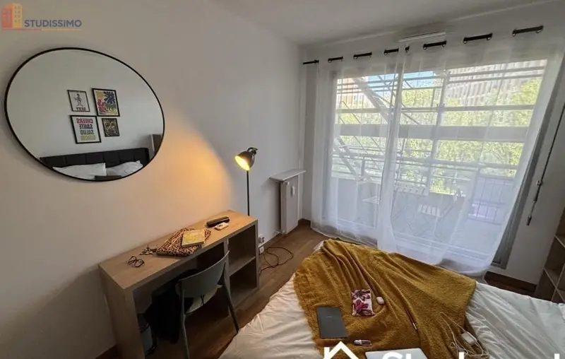 Studio meublé 9m² Paris 14e - Chambre, lumineux - Photo 8