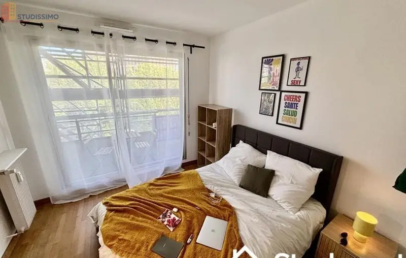Studio meublé 9m² Paris 14e - Chambre, lumineux - Photo 5