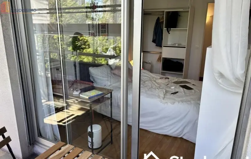 Studio meublé 9m² Paris 14e - Chambre, lumineux - Photo 1