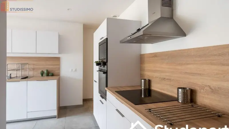 Studio meublé 12m² Lyon 3e - Meublé, DPE A - Photo 4