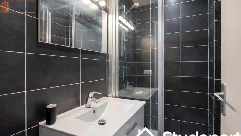 Studio meublé 12m² Lyon 3e - Meublé, DPE A - Photo 3