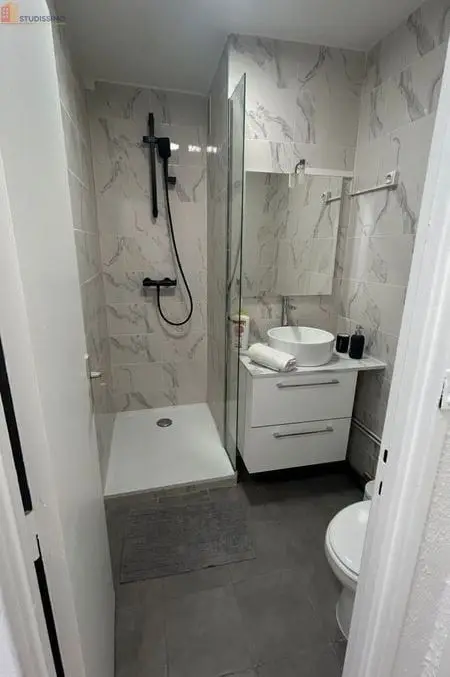 Studio 24m² Paris 17e Épinettes - Meublé, proche métro - Photo 1