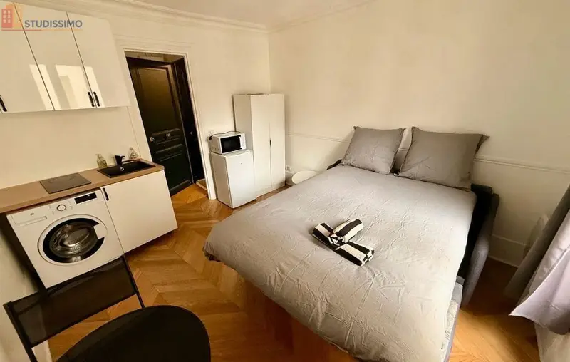 Studio meublé 19m² Paris 18e Montmartre - Calme, proche Abbesses - Photo 5