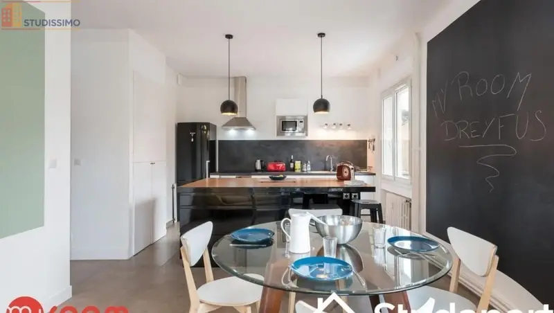 Studio meublé 13m² Lyon 3e - Meublé, DPE A - Photo 4