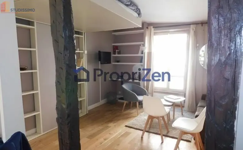Studio meublé 28m² Paris 18e - Meublé, 1er étage - Photo 19