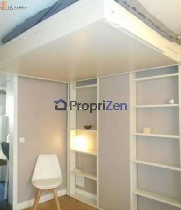 Studio meublé 28m² Paris 18e - Meublé, 1er étage - Photo 8