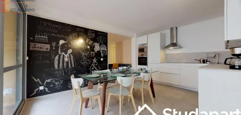 Studio meublé 11m² Villeurbanne - Meublé, DPE A - Photo 4