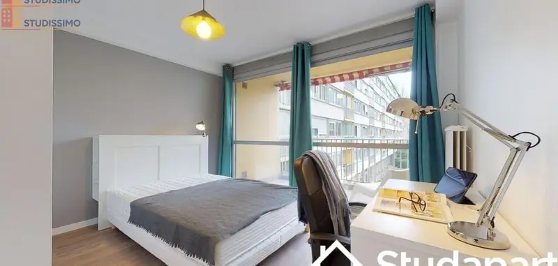 Studio meublé 11m² Villeurbanne - Meublé, DPE A - Photo 1