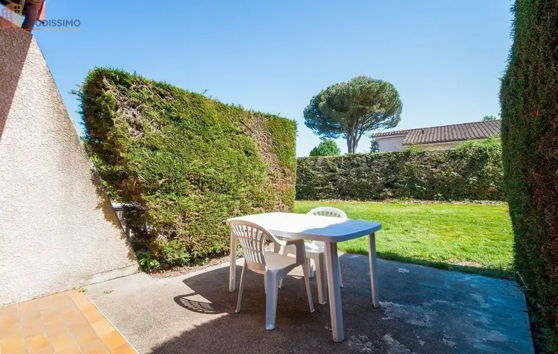 Studio 23m² Eugénie-les-Bains - Terrasse, jardinet - Photo 3