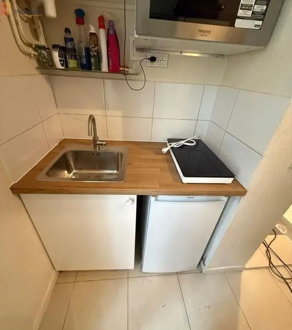Studio meublé 11m² Paris 17e - Meublé, lumineux - Photo 1
