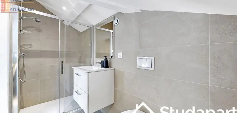 Studio meublé 9m² Villeurbanne - Compact, meublé - Photo 2