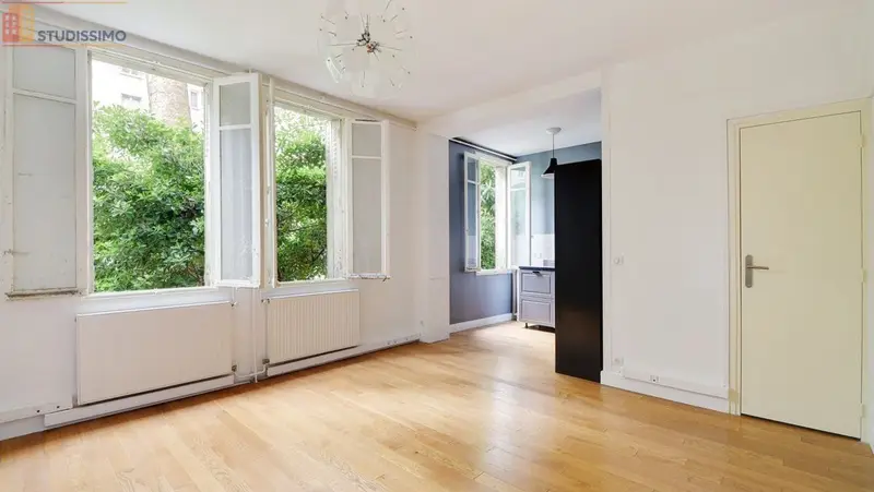 Studio meublé 27m² Paris 16e Auteuil - Meublé, chauffage inclus - Photo 4