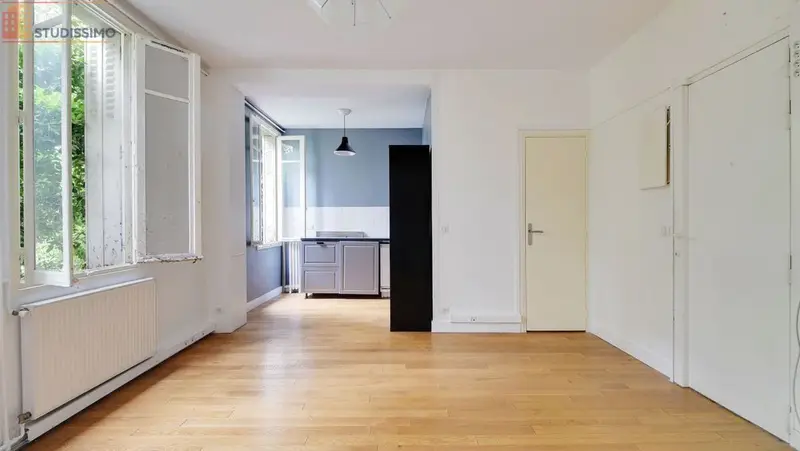 Studio meublé 27m² Paris 16e Auteuil - Meublé, chauffage inclus - Photo 3