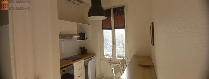 Studio meublé 25m² Villeurbanne - Meublé, 1er étage - Photo 2