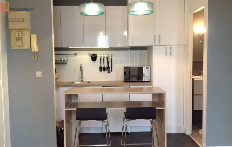 Studio meublé 24m² Paris 11e - Proche métro Charonne - Photo 2