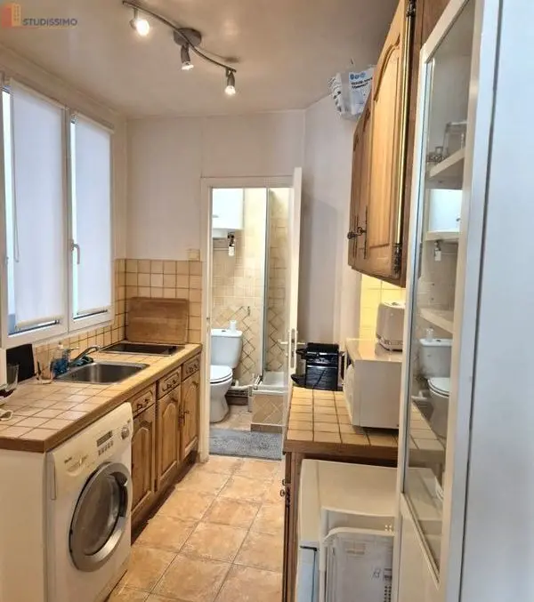 Studio 18m² Paris 17e - Meublé, lumineux - Photo 2