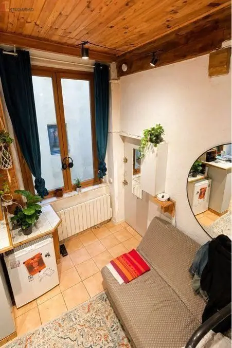 Studio meublé 20m² Lyon 5e - Meublé, quai de Bondy - Photo 2