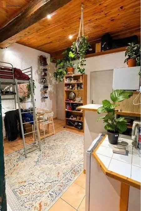 Studio meublé 20m² Lyon 5e - Meublé, quai de Bondy - Photo 1