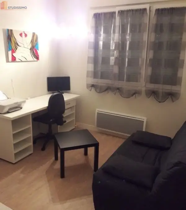 Studio meublé 27m² Villeurbanne - Lumineux, proche transports - Photo 1