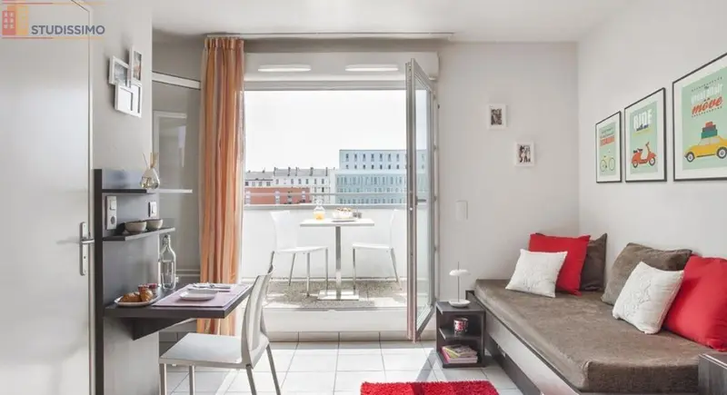 Studio meublé 17m² Lyon 7e - Meublé, DPE D - Photo 15