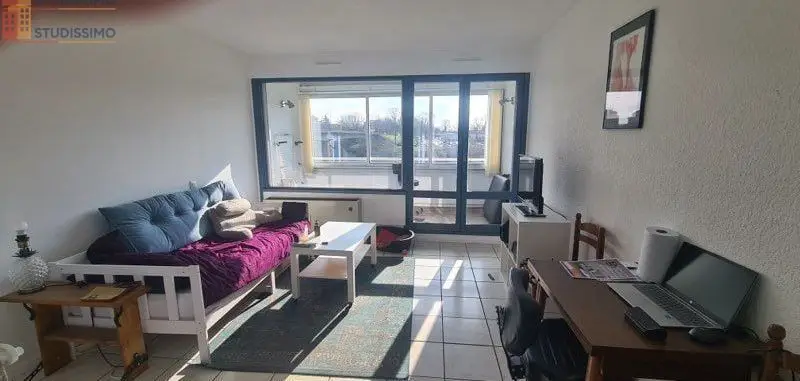 Studio 28m² Dax - Loggia, vue sur l'Adour - Photo 2