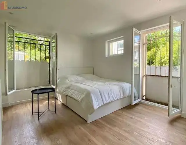 Studio meublé 19m² Paris 20e - Calme, lumineux - Photo 1