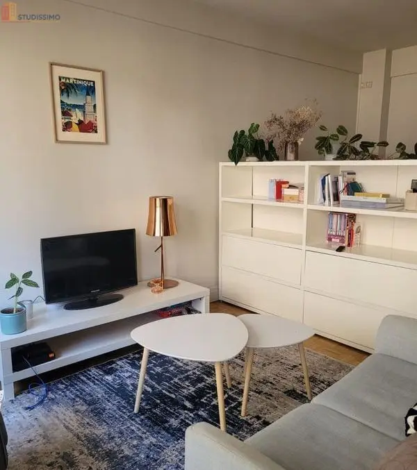 Studio meublé 38m² Paris 20e Gambetta - Balcon, lumineux - Photo 9