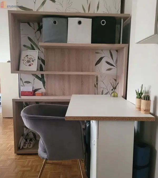Studio meublé 38m² Paris 20e Gambetta - Balcon, lumineux - Photo 8