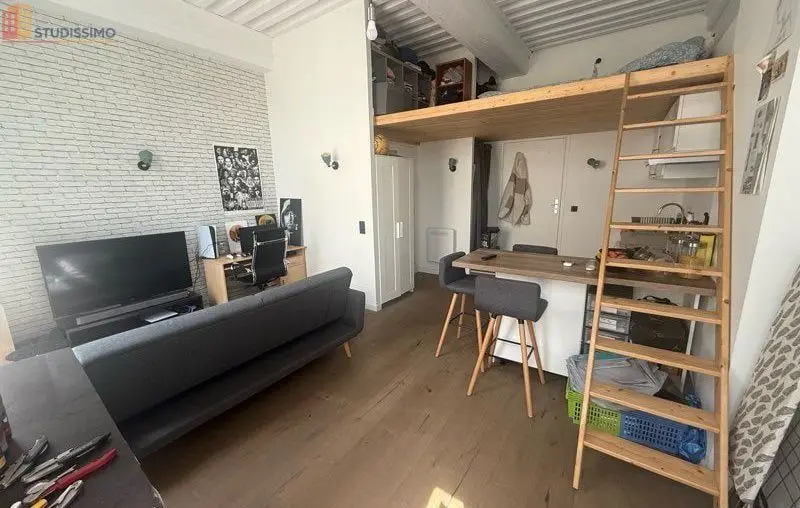Studio meublé 31m² Lyon 9e - Mezzanine 12m², lumineux - Photo 1