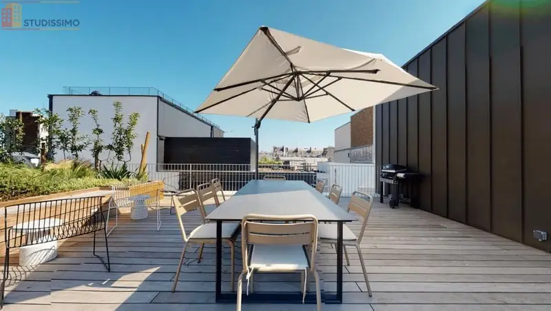 Studio 12m² Paris 17e - Meublé, 3e étage - Photo 9