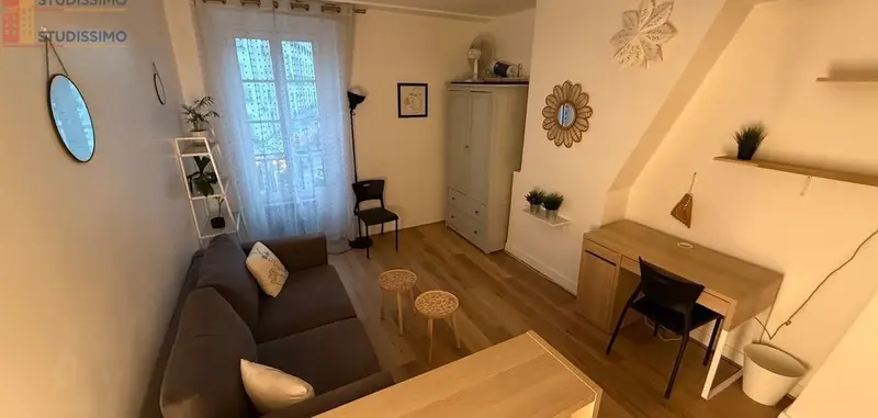 Studio meublé 20m² Paris 11e - Meublé, 2e étage - Photo 2