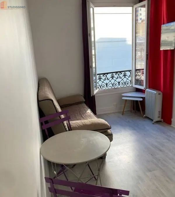 Studio meublé 14m² Paris 19e - Meublé, lumineux - Photo 5