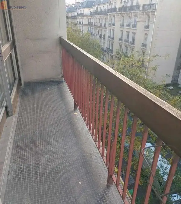 Studio meublé 27m² Paris 17e - Neuf, 5e étage - Photo 1