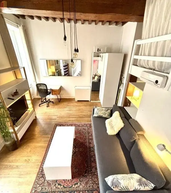 Studio meublé 35m² Lyon 7e - Meublé, lumineux - Photo 2