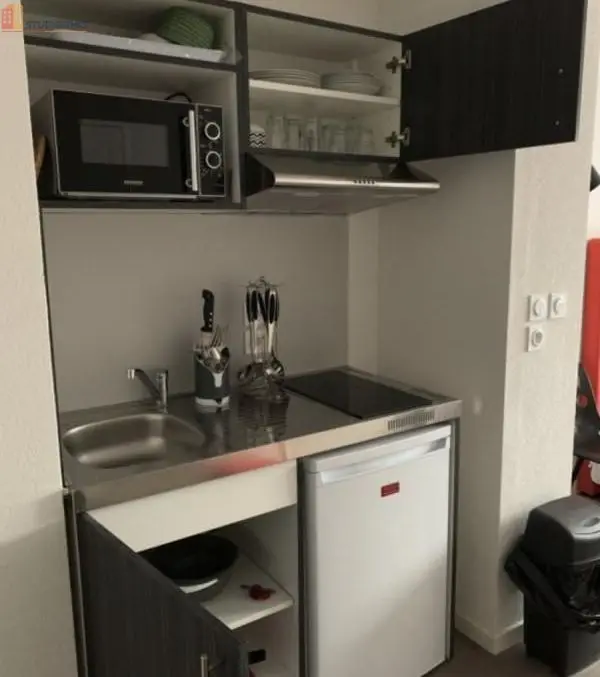Studio meublé 20m² Villeurbanne - Meublé, 1er étage - Photo 3
