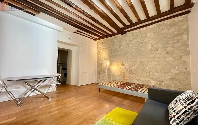 Studio meublé 34m² Paris 3e Marais - 2e étage, lumineux - Photo 4