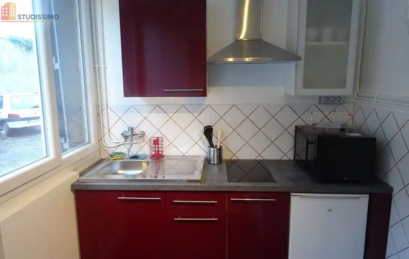 Studio meublé 28m² Lyon 3e - Meublé, DPE D - Photo 1
