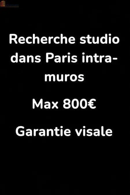 Studio 16m² Paris 20e - Photo 1