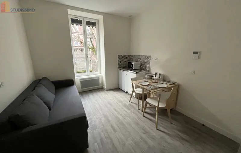 Studio meublé 17m² Villeurbanne - Meublé, lumineux - Photo 2