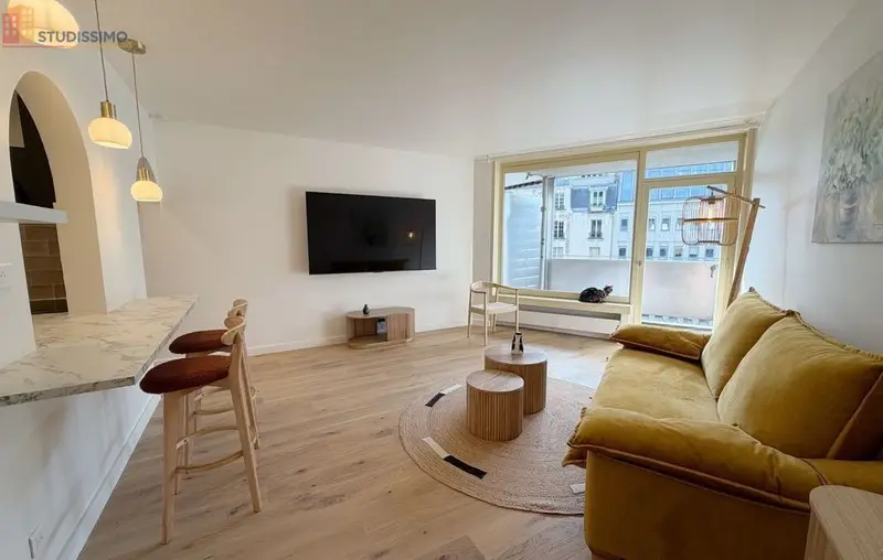 Studio meublé 34m² Paris 15e - Balcon, tout compris - Photo 4