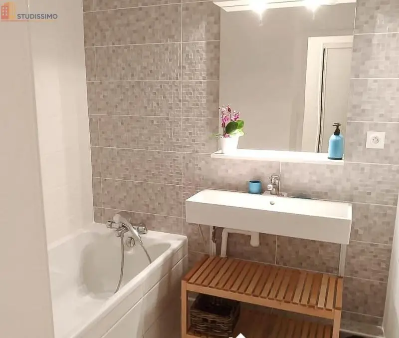 Studio 10m² Villeurbanne - Meublé, étage élevé - Photo 3