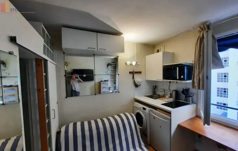 Studio meublé 10m² Paris 16e - Proche Étoile, meublé - Photo 4