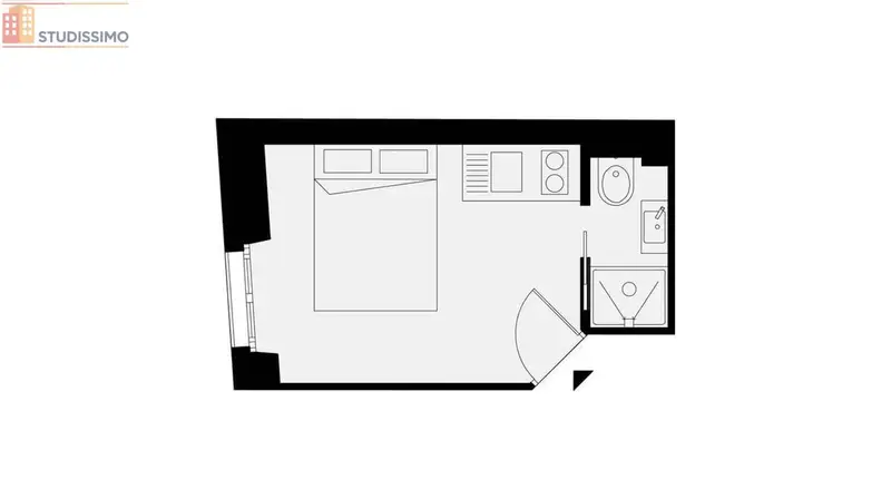 Studio 14m² Paris 18e - Design, lumineux - Photo 1