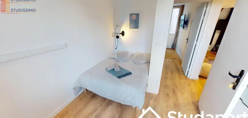 Studio meublé 11m² Lyon 3e - Meublé, DPE A - Photo 3