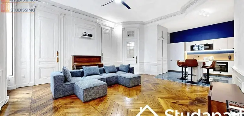 Studio meublé 15m² Lyon 2e - Lumineux, DPE A - Photo 3