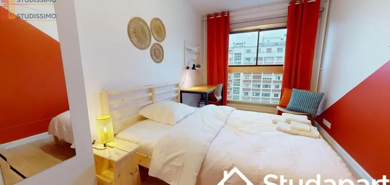 Studio meublé 11m² Paris 15e - Calme, lumineux - Photo 8