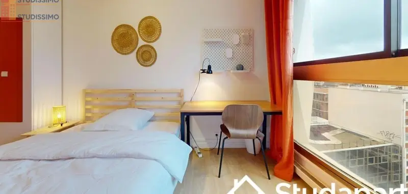 Studio meublé 11m² Paris 15e - Calme, lumineux - Photo 4